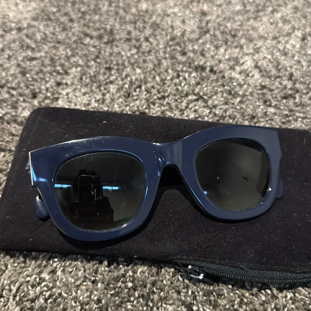 Navy blue Celine sunglasses